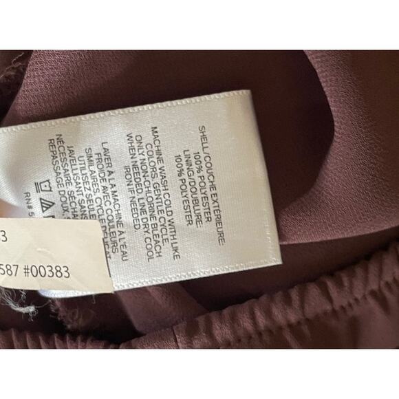 Express Women's Size Large‎ Short-Sleeve Blouse Taupe - Picture 5 of 5